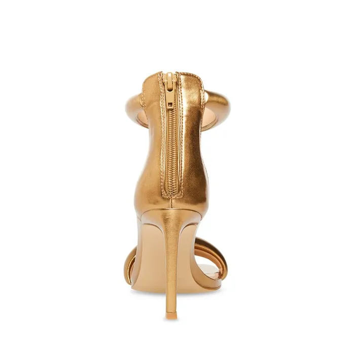 Steve Madden Partay Bronze Womens Heels