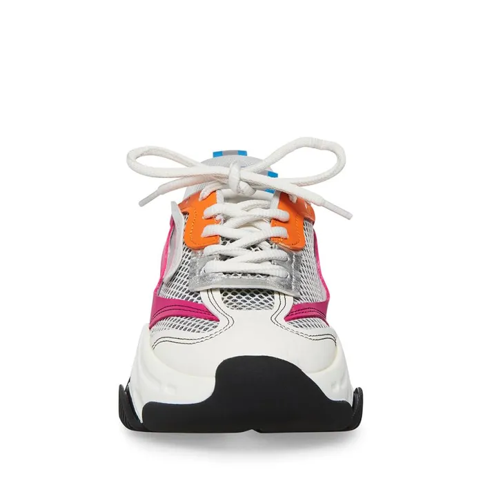Steve Madden Possession Bright Multi Womens Sneakers