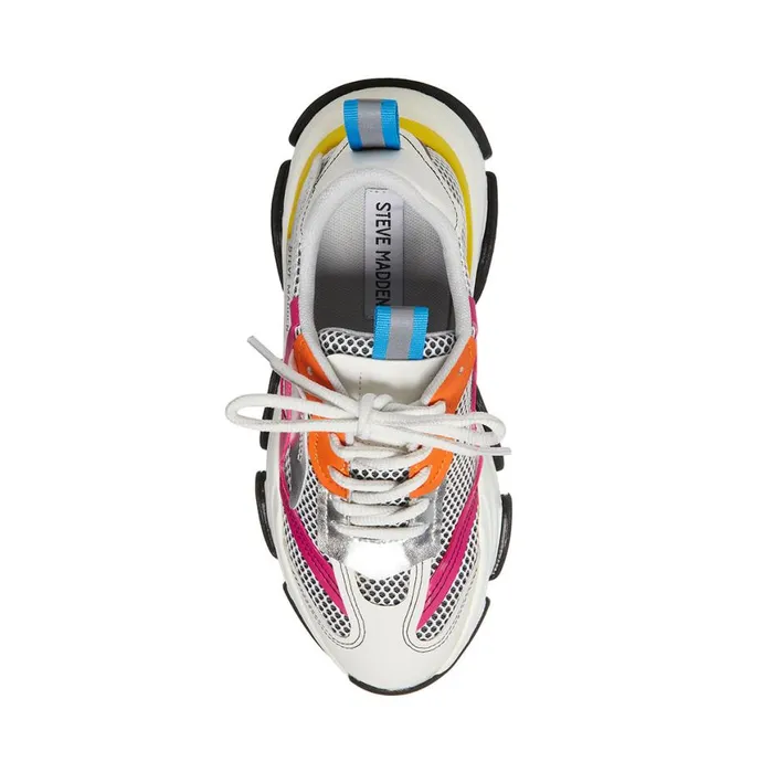 Steve Madden Possession Bright Multi Womens Sneakers