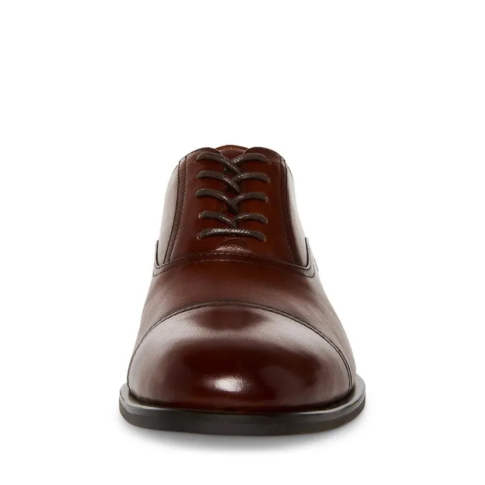 Steve Madden Princeton Cognac Leather Mens Dress Steve Madden Princeton Cognac Leather Mens Dress
