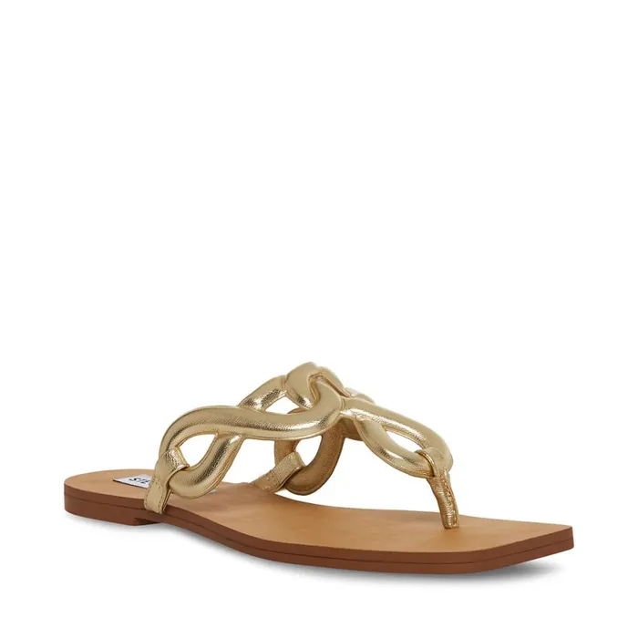 Steve Madden Terri Gold Womens Sandals