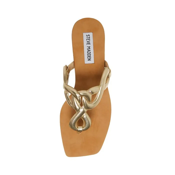 Steve Madden Terri Gold Womens Sandals