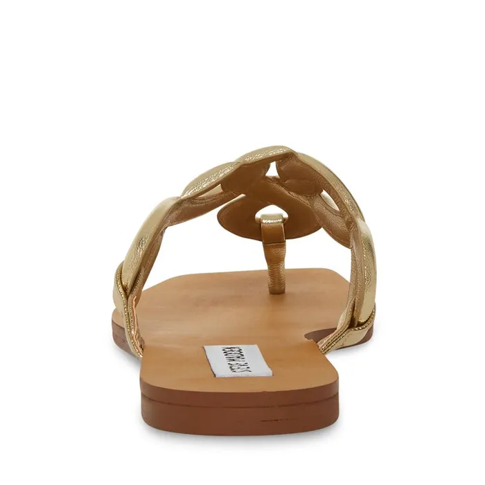 Steve Madden Terri Gold Womens Sandals