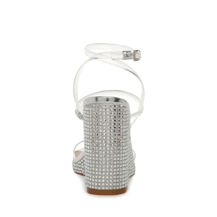 Steve Madden UpsideR Clear Womens Sandals