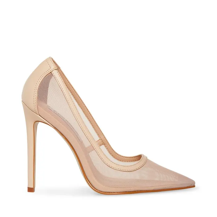Steve Madden Virtue Tan Leather Womens Heels