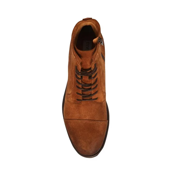 Steve Madden Wells Tan Suede Mens Boots