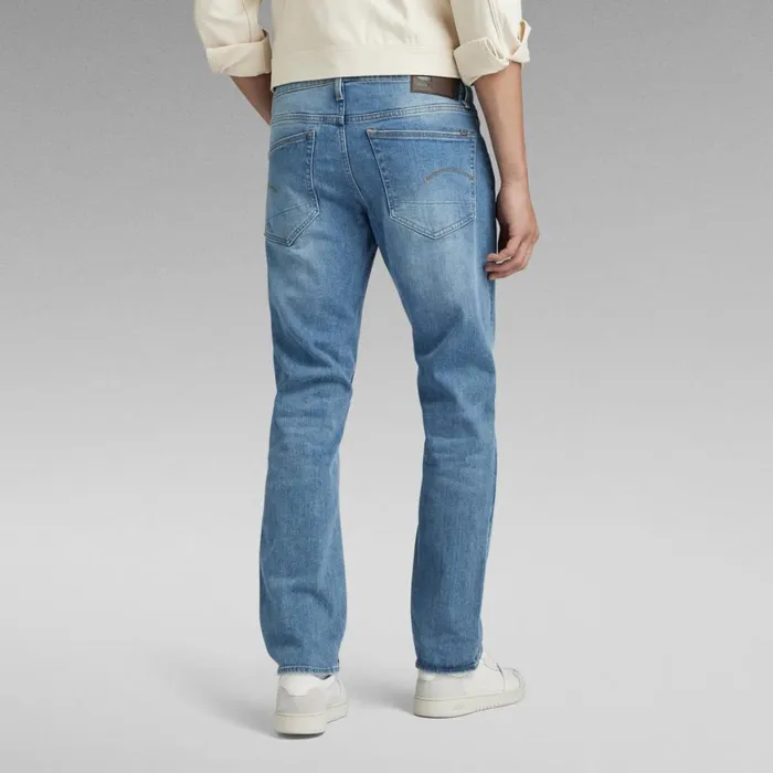 Straight Men GStar RAW 3301 Regular Straight Jeans Light Aged