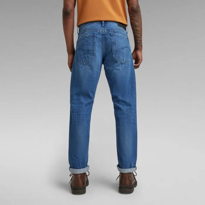 Straight Men GStar RAW 3301 Straight Jeans Faded Caribbean