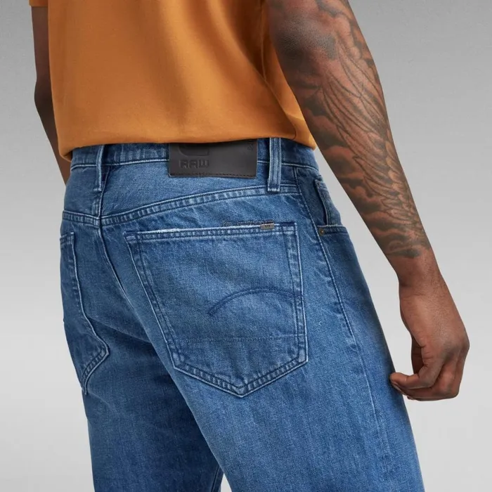 Straight Men GStar RAW 3301 Straight Jeans Faded Caribbean