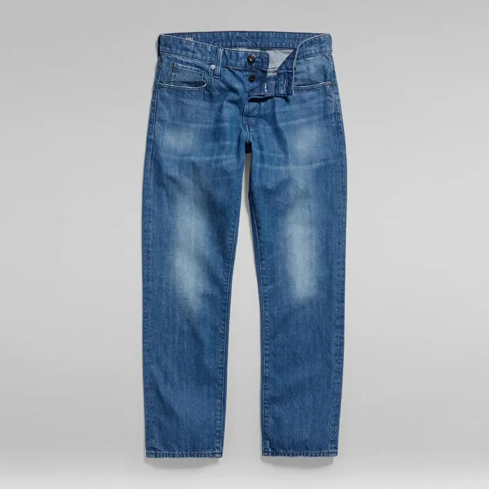 Straight Men GStar RAW 3301 Straight Jeans Faded Caribbean