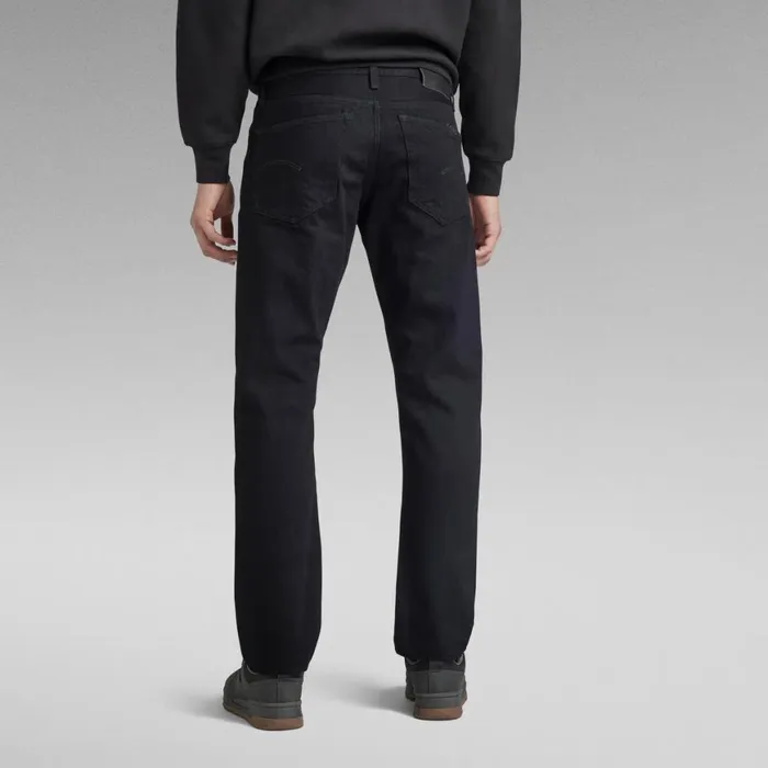 Straight Men GStar RAW 3301 Straight Jeans Pitch Black