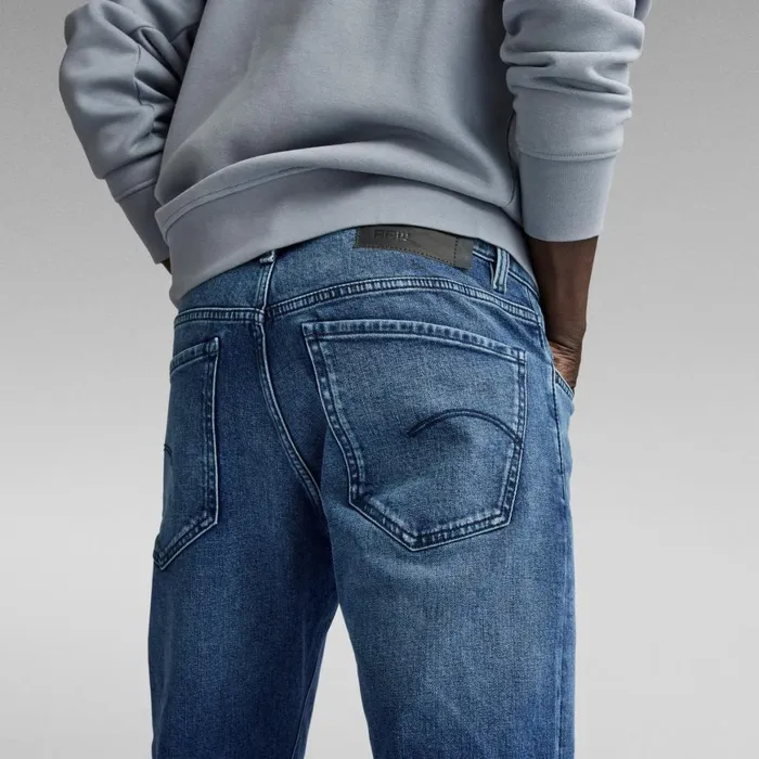 Straight Men GStar RAW Mosa Straight Jeans Faded Cascade