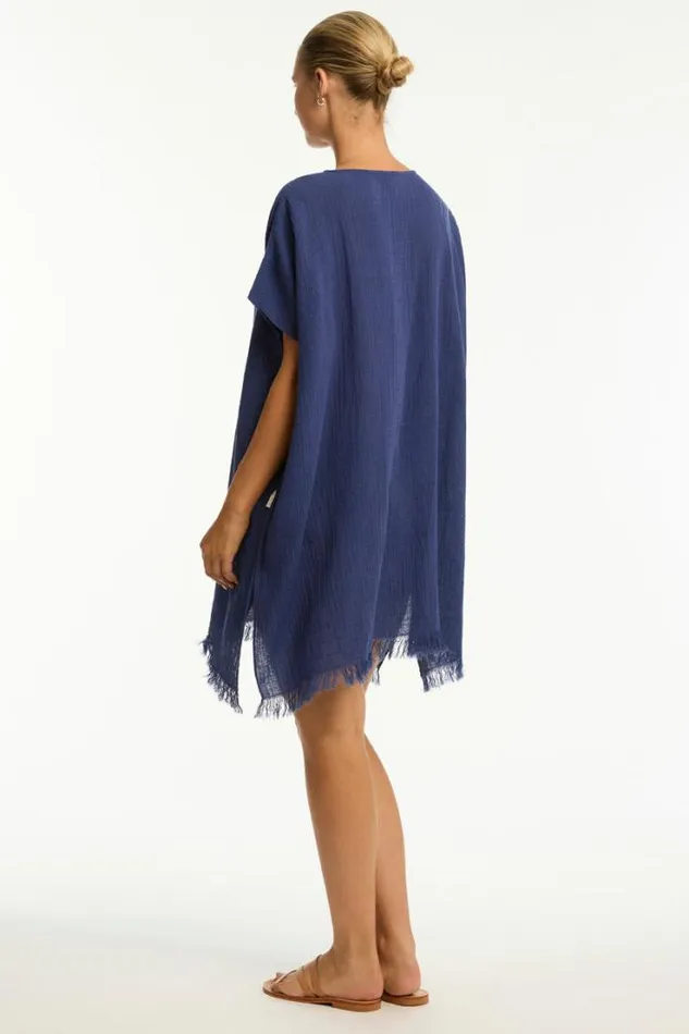 Sunset Kaftan Sunset French Navy Women Sea Level Kaftans