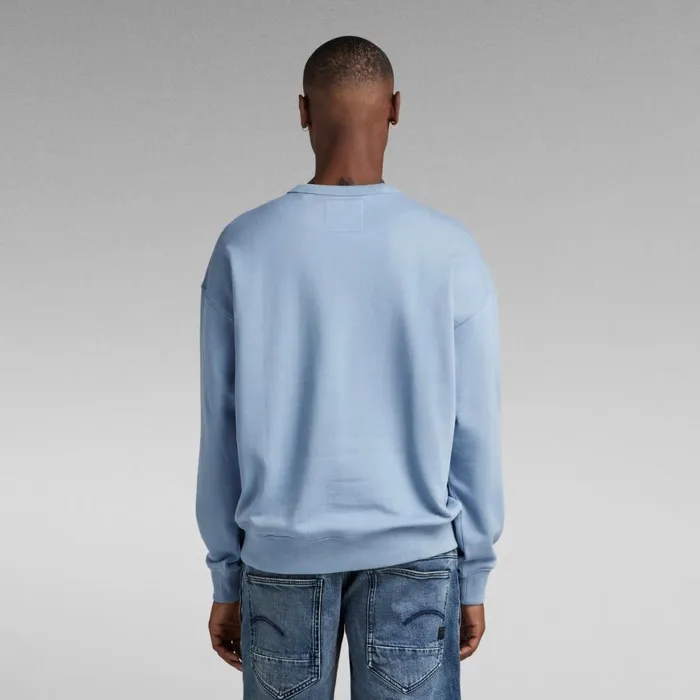 Sweatshirts and Hoodies Men GStar RAW Irregular Graphics Loose Sweater Lake