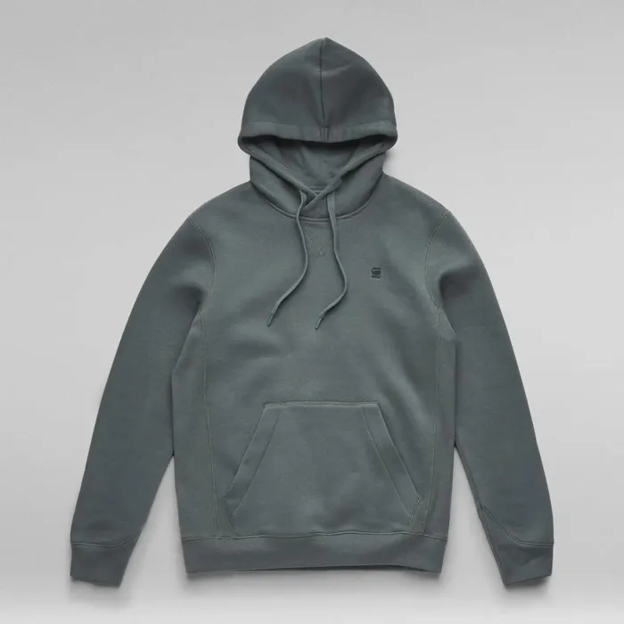 Sweatshirts and Hoodies Men GStar RAW Premium Core Hooded Sweater Graphite