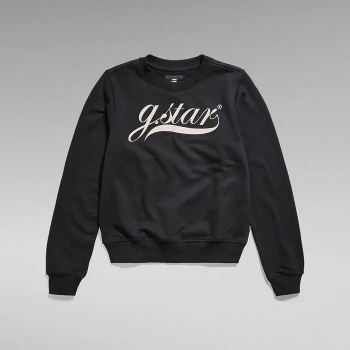 Sweatshirts and Hoodies Women GStar RAW Graphic 1 Sweater Dark Black