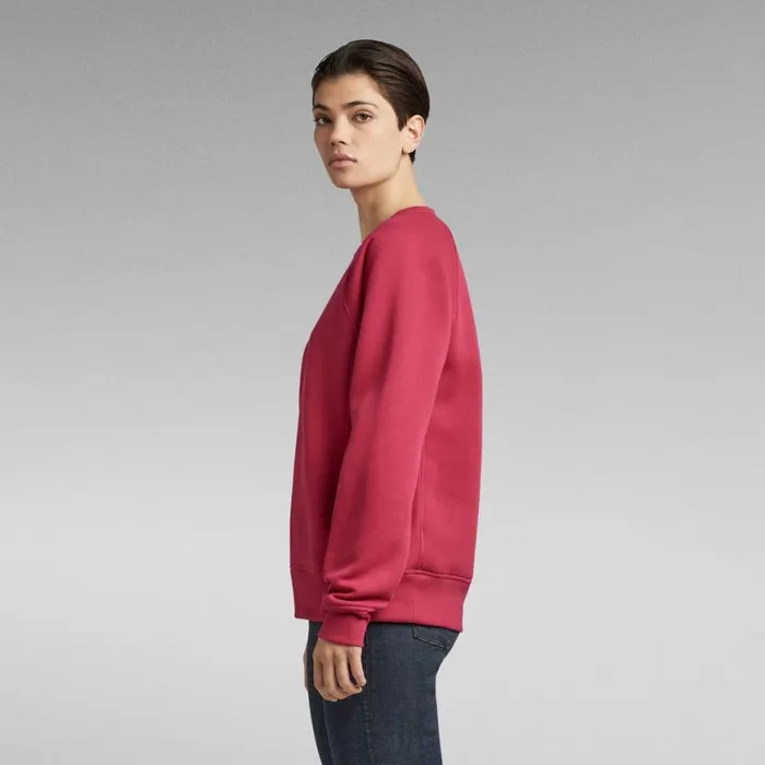 Sweatshirts and Hoodies Women GStar RAW Premium Core 20 Sweater Cerise