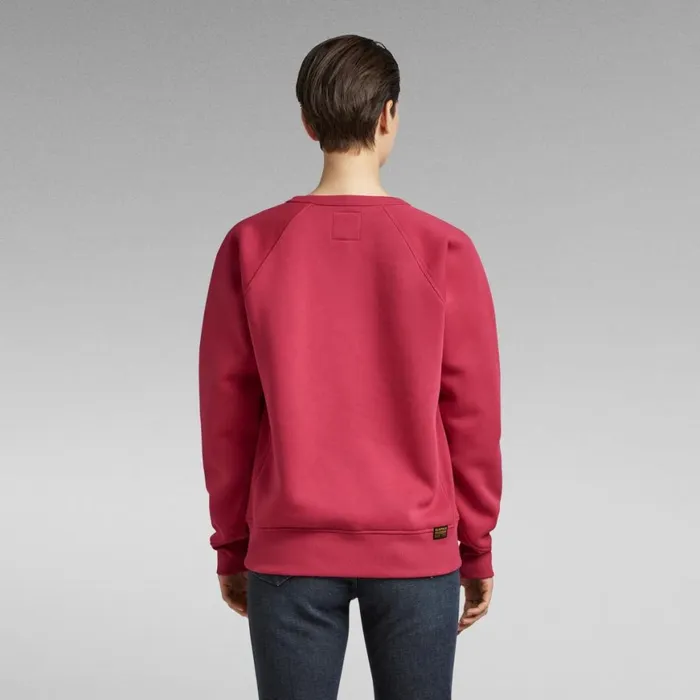 Sweatshirts and Hoodies Women GStar RAW Premium Core 20 Sweater Cerise