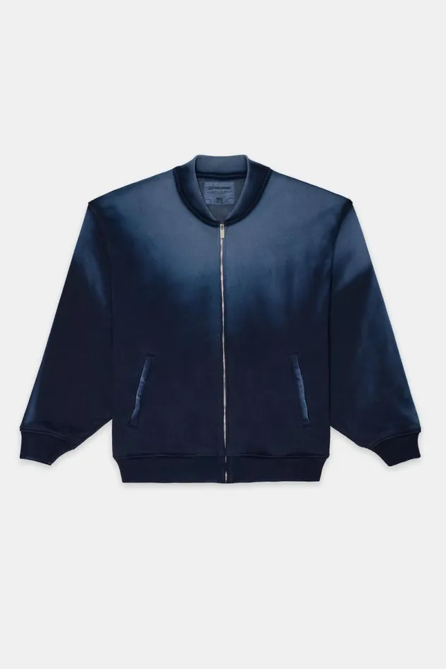 Sweatshirts Women COTTON CITIZEN Berlin Bomber Jacket Navy Cast Sweatshirts Women COTTON CITIZEN Berlin Bomber Jacket Navy Cast