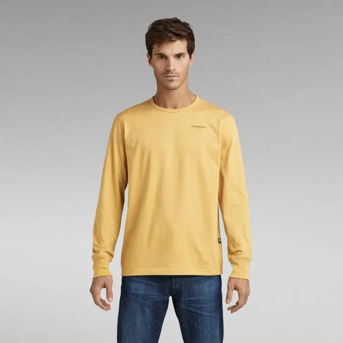 TShirts and Polos Men GStar RAW Base Round Neck TShirt Prairie Sand