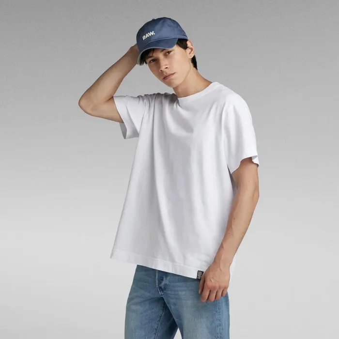 TShirts and Polos Men GStar RAW Essential Loose TShirt White