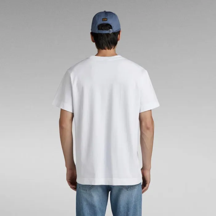 TShirts and Polos Men GStar RAW Essential Loose TShirt White