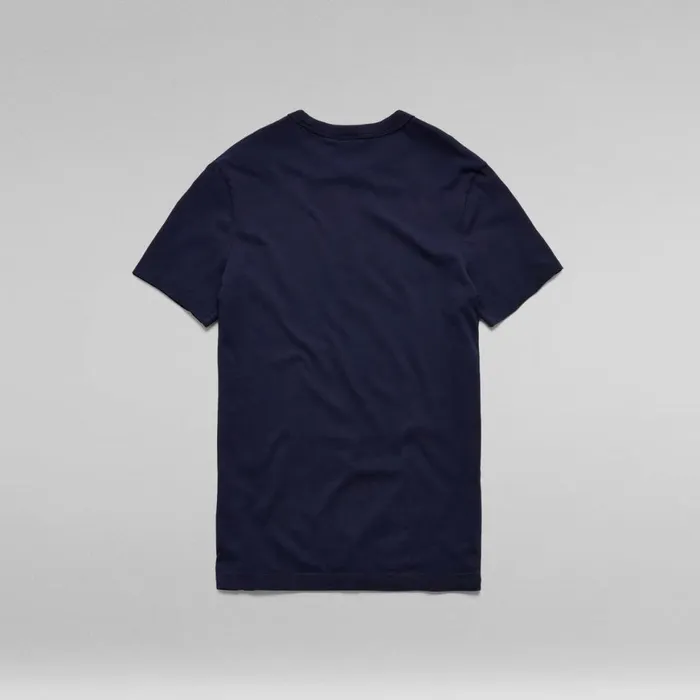 TShirts and Polos Men GStar RAW Graphic 4 TShirt Sartho Blue