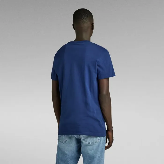 TShirts and Polos Men GStar RAW Graphic 7 TShirt Imperial Blue