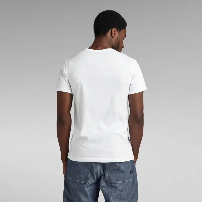TShirts and Polos Men GStar RAW Graphic STM 1 TShirt White