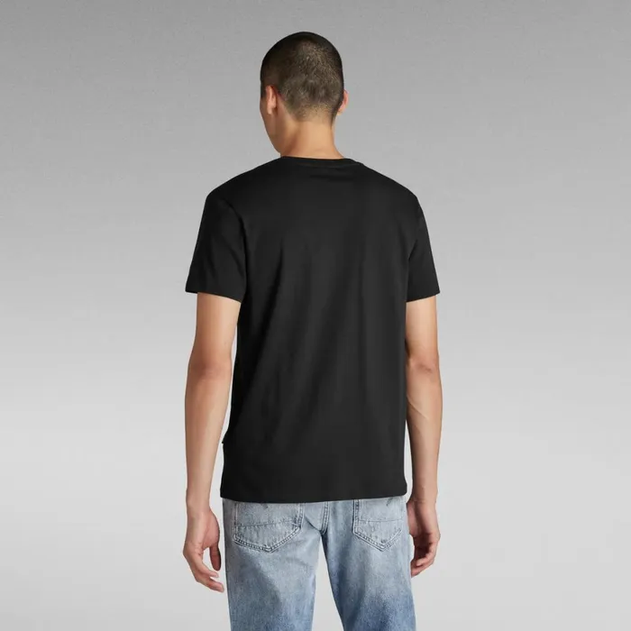 TShirts and Polos Men GStar RAW Mirror Graphic TShirt Dark Black