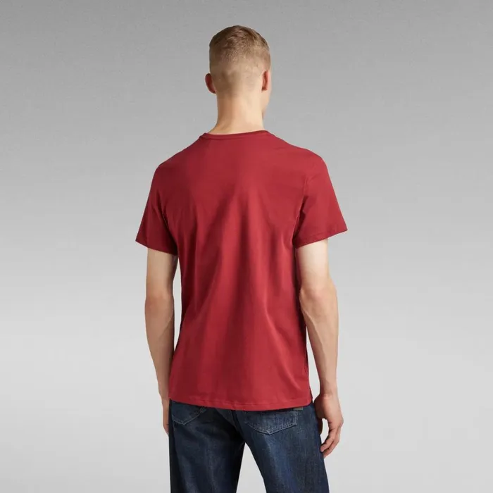 TShirts and Polos Men GStar RAW Multi Colored RAW TShirt Chateaux Red