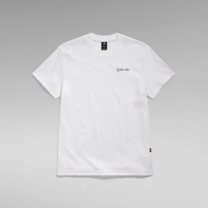 TShirts and Polos Men GStar RAW Multi Graphic TShirt White