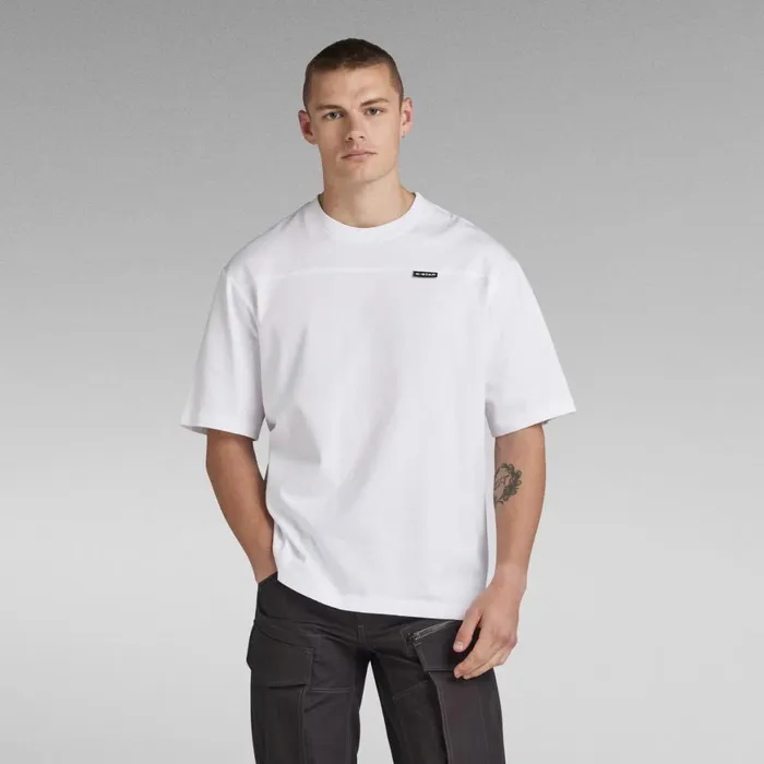 TShirts and Polos Men GStar RAW Oversized TShirt Boxy Base 20 White
