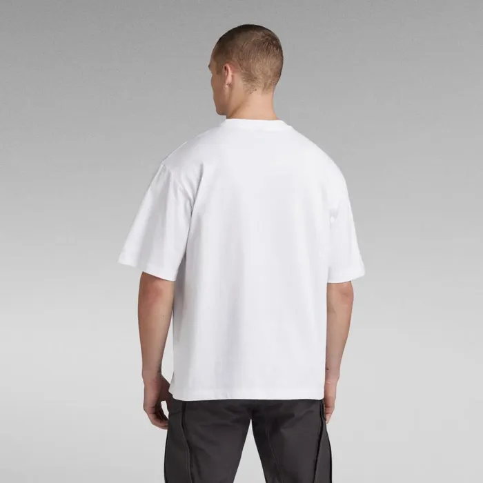TShirts and Polos Men GStar RAW Oversized TShirt Boxy Base 20 White