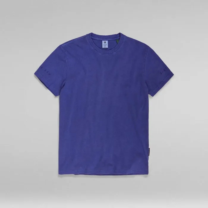 TShirts and Polos Men GStar RAW Pigment Dye TShirt Ballpen Blue Gd