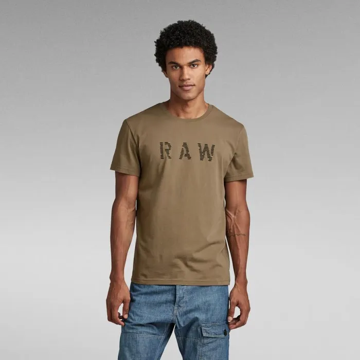 TShirts and Polos Men GStar RAW RAW TShirt Deep Walnut