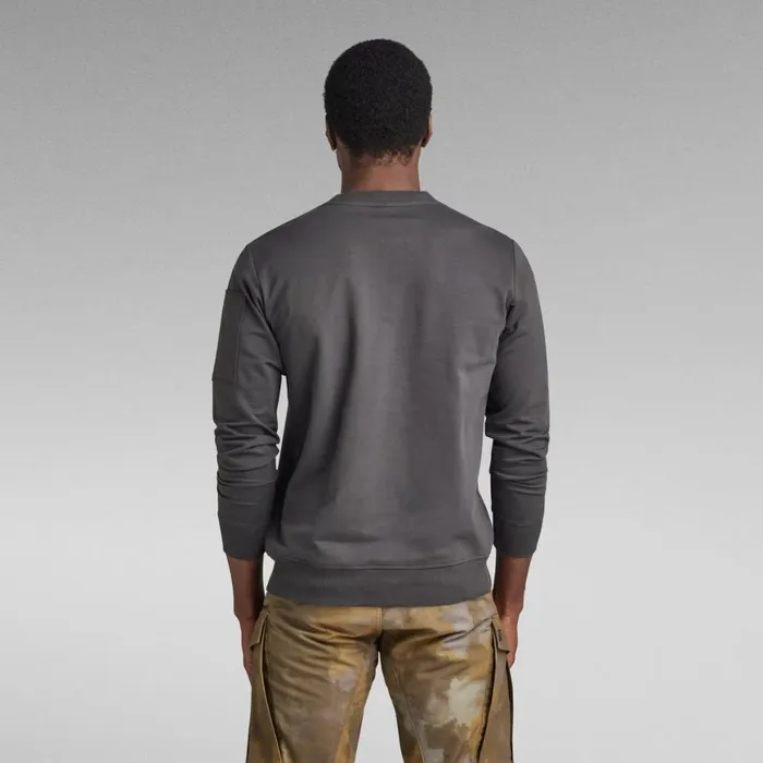 TShirts and Polos Men GStar RAW Sleeve Pocket Tweeter Shadow