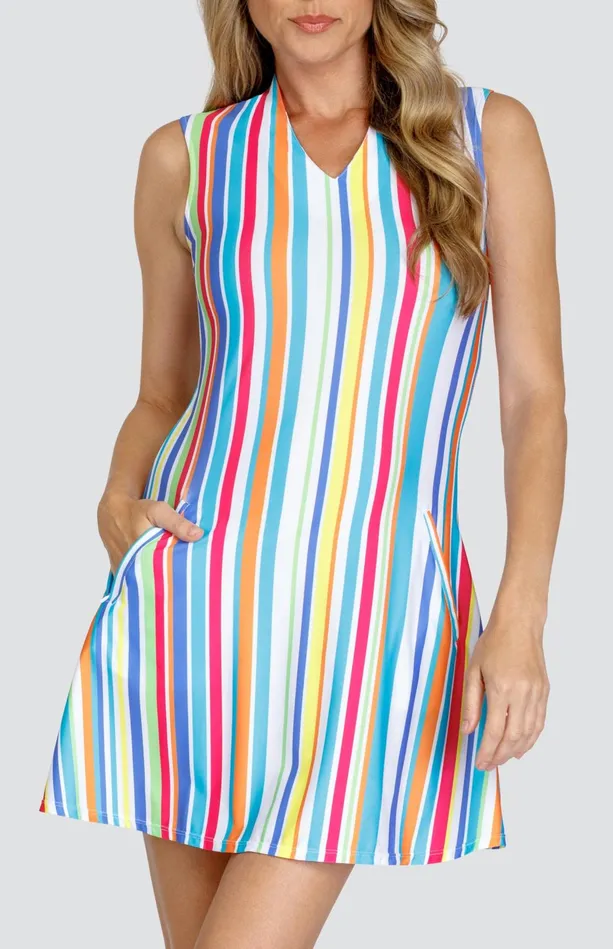 Tail Activewear Bellita 35034 Dress 8211 Tropistripe Women Sleeveless