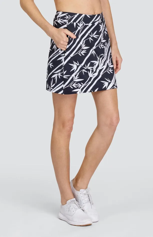 Tail Activewear Bernadine 17034 Skort 8211 Bamboo Stripe Onyx Women Skirts And Skorts