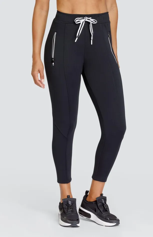 Tail Activewear Eleanor Noir Black Jogger Women Ankle Pants