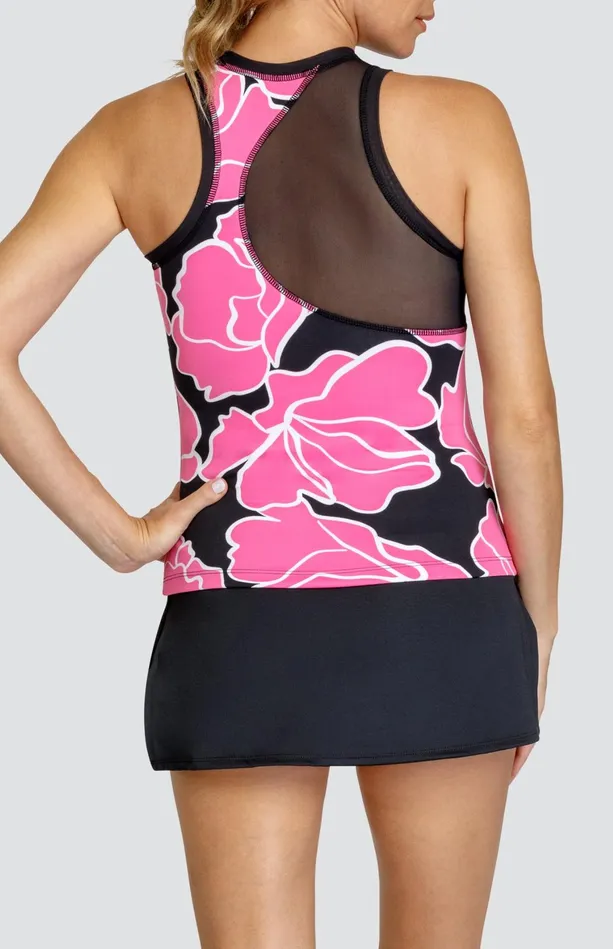 Tail Activewear Goddess Tank 8211 Pretty Petals Dark Women Tanks