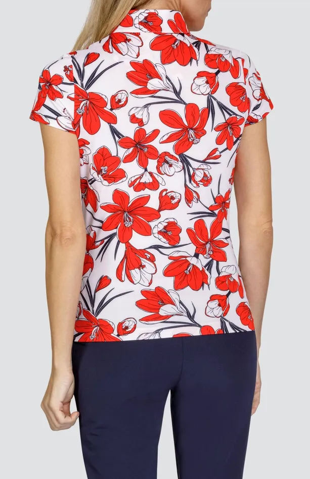Tail Activewear Hester Top 8211 Crocus Fields 8211 FINAL SALE Women Short Sleeve