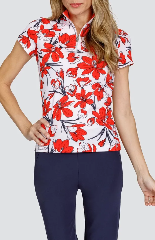 Tail Activewear Hester Top 8211 Crocus Fields 8211 FINAL SALE Women Short Sleeve
