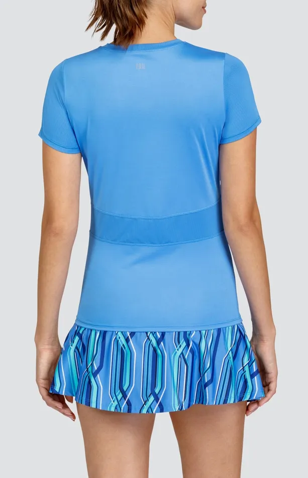 Tail Activewear Julane Top 8211 Hyacinth Women Short Sleeve