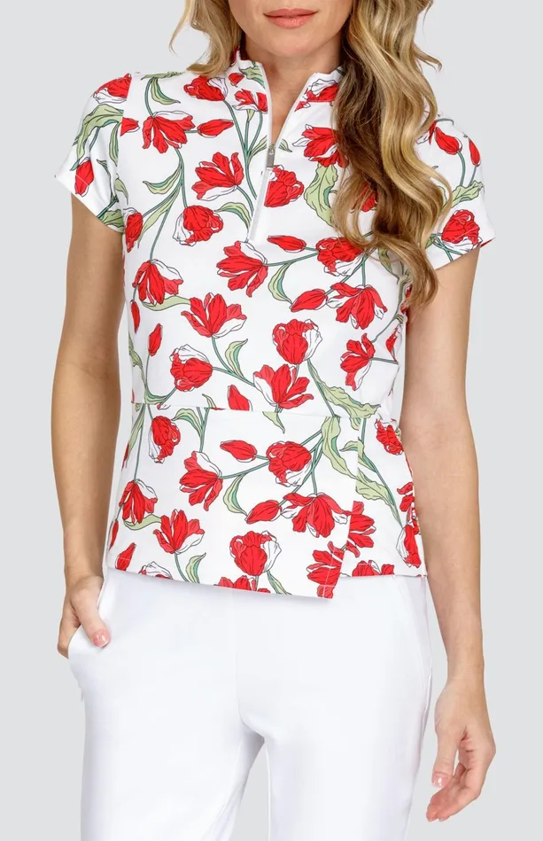 Tail Activewear Maren Top 8211 Tulip Sway Women Short Sleeve