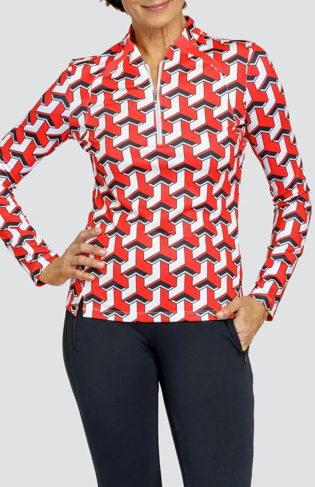 Tail Activewear Preston Top 8211 Astra Geo Women Long Sleeve