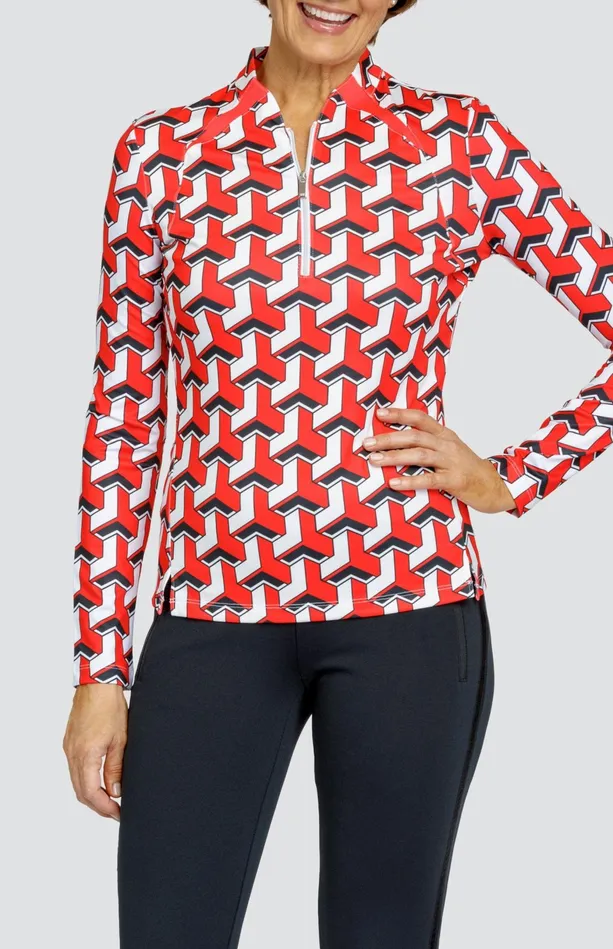 Tail Activewear Preston Top 8211 Astra Geo Women Long Sleeve