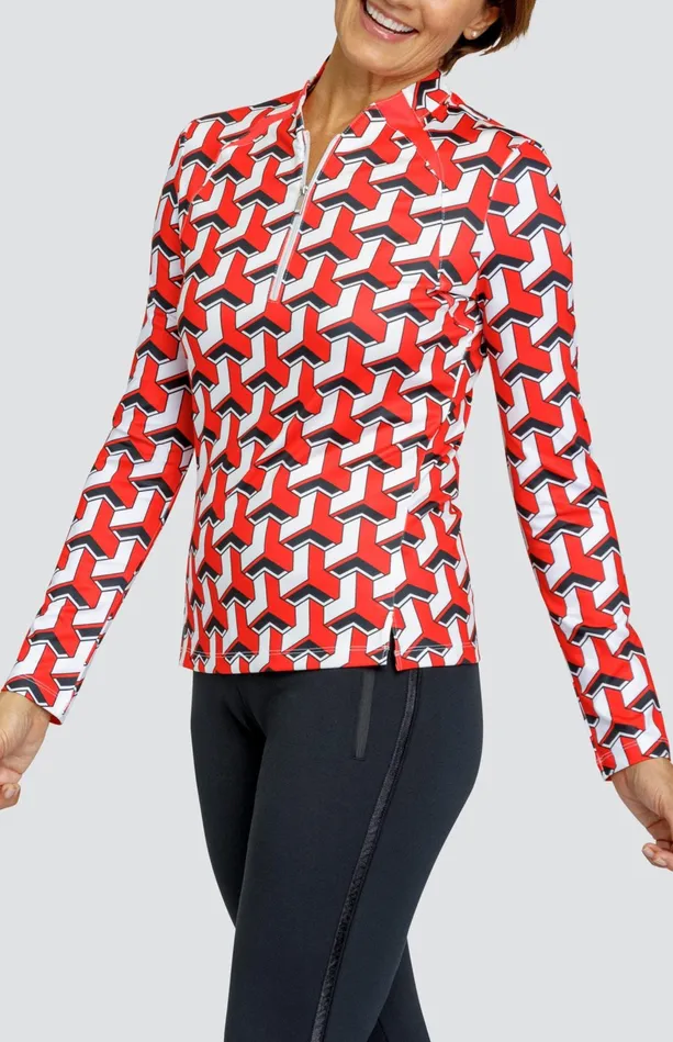 Tail Activewear Preston Top 8211 Astra Geo Women Long Sleeve