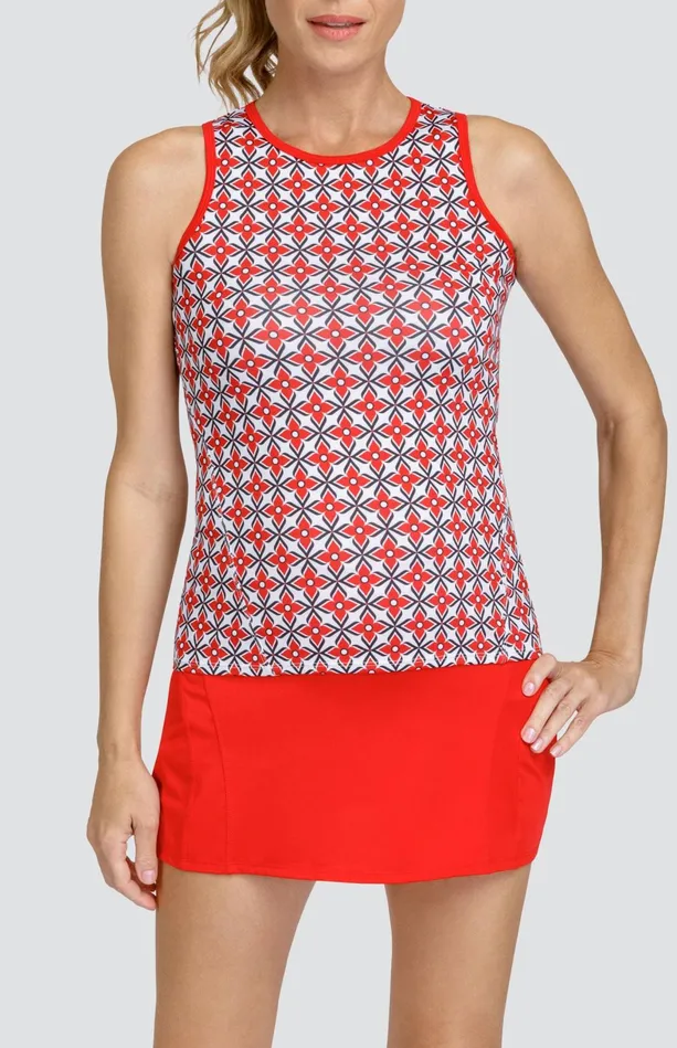 Tail Activewear Quinlynn Tank 8211 Windmill Geo Women Tanks