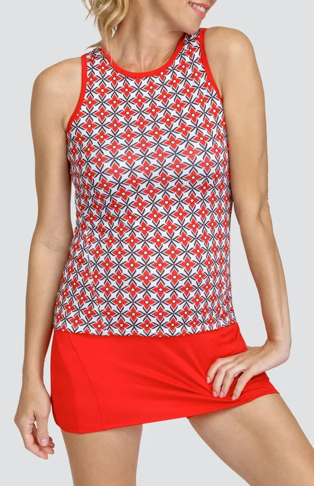 Tail Activewear Quinlynn Tank 8211 Windmill Geo Women Tanks